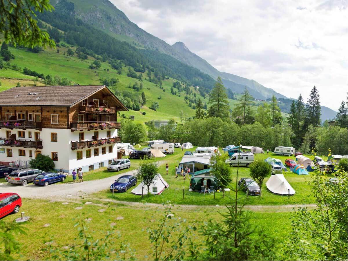 Austria, Hinterbichl, Camping